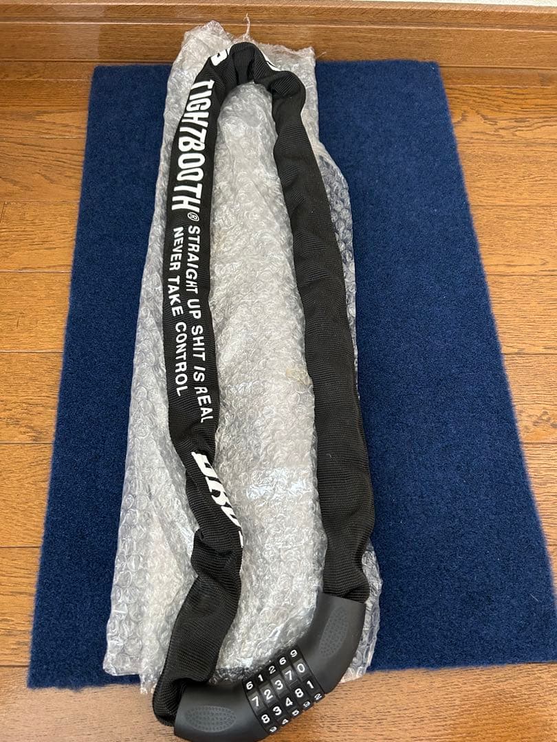 新品❤️未使用　タイトブース　ブローチャーズ　自転車、バイク盗難最強チェーンロック