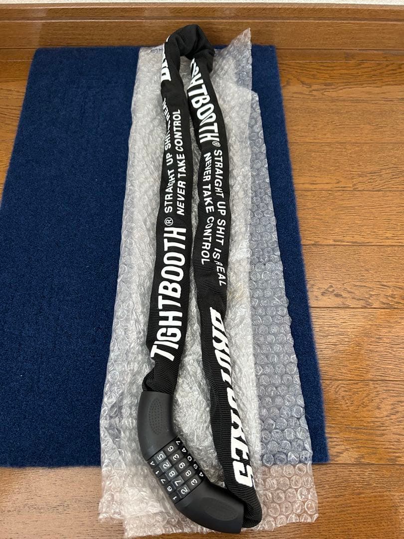 新品❤️未使用　タイトブース　ブローチャーズ　自転車、バイク盗難最強チェーンロック