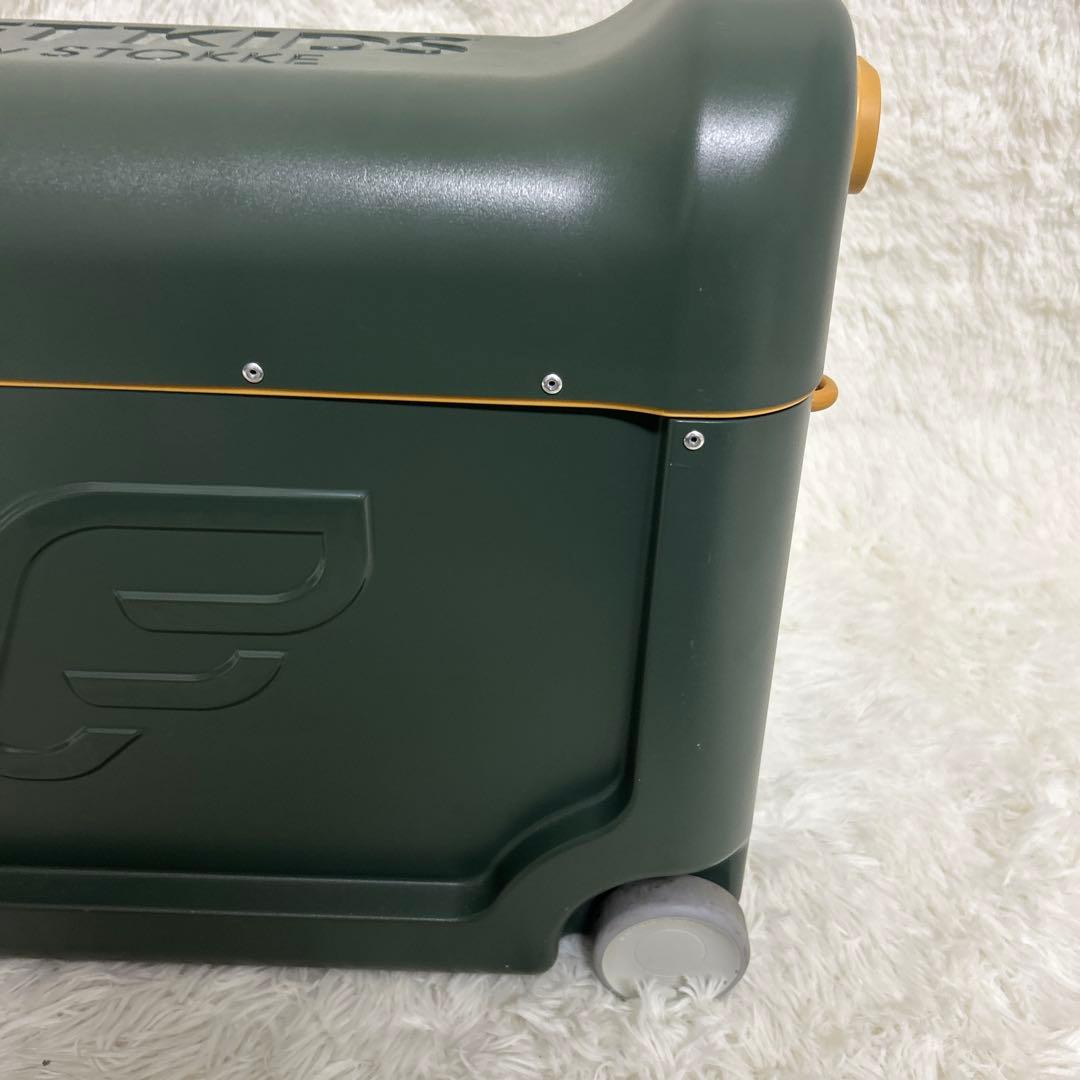 【美品】STOKKE JETKIDS グリーン 収納ボックス　付属品付き