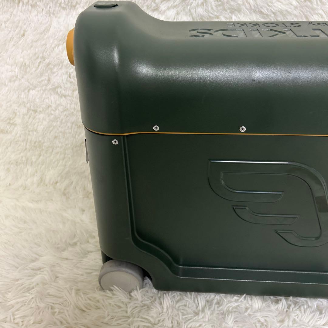 【美品】STOKKE JETKIDS グリーン 収納ボックス　付属品付き