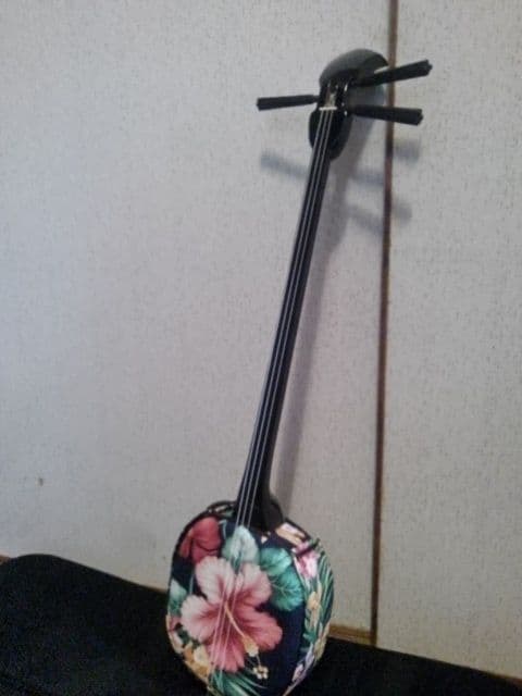 ♪沖縄で買った三線♪超綺麗で♪
