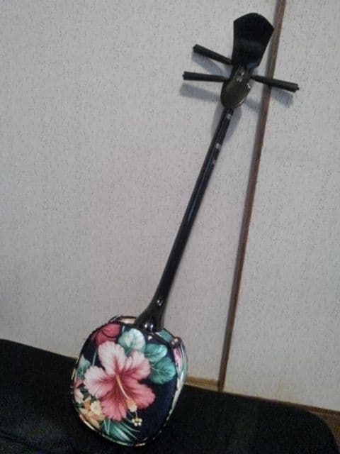 ♪沖縄で買った三線♪超綺麗で♪