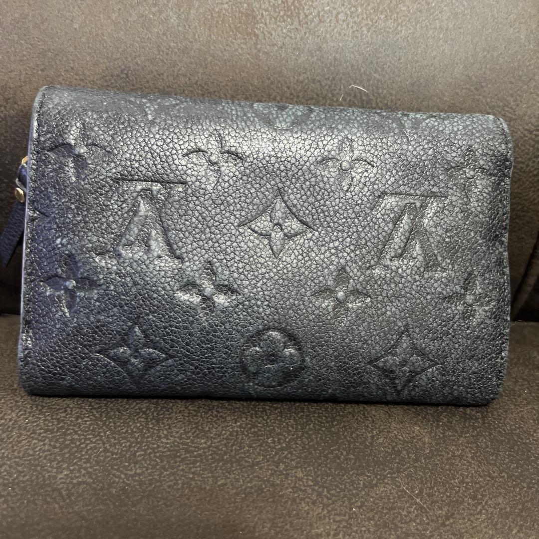 Louis Vuitton 二つ折り財布 ブラック