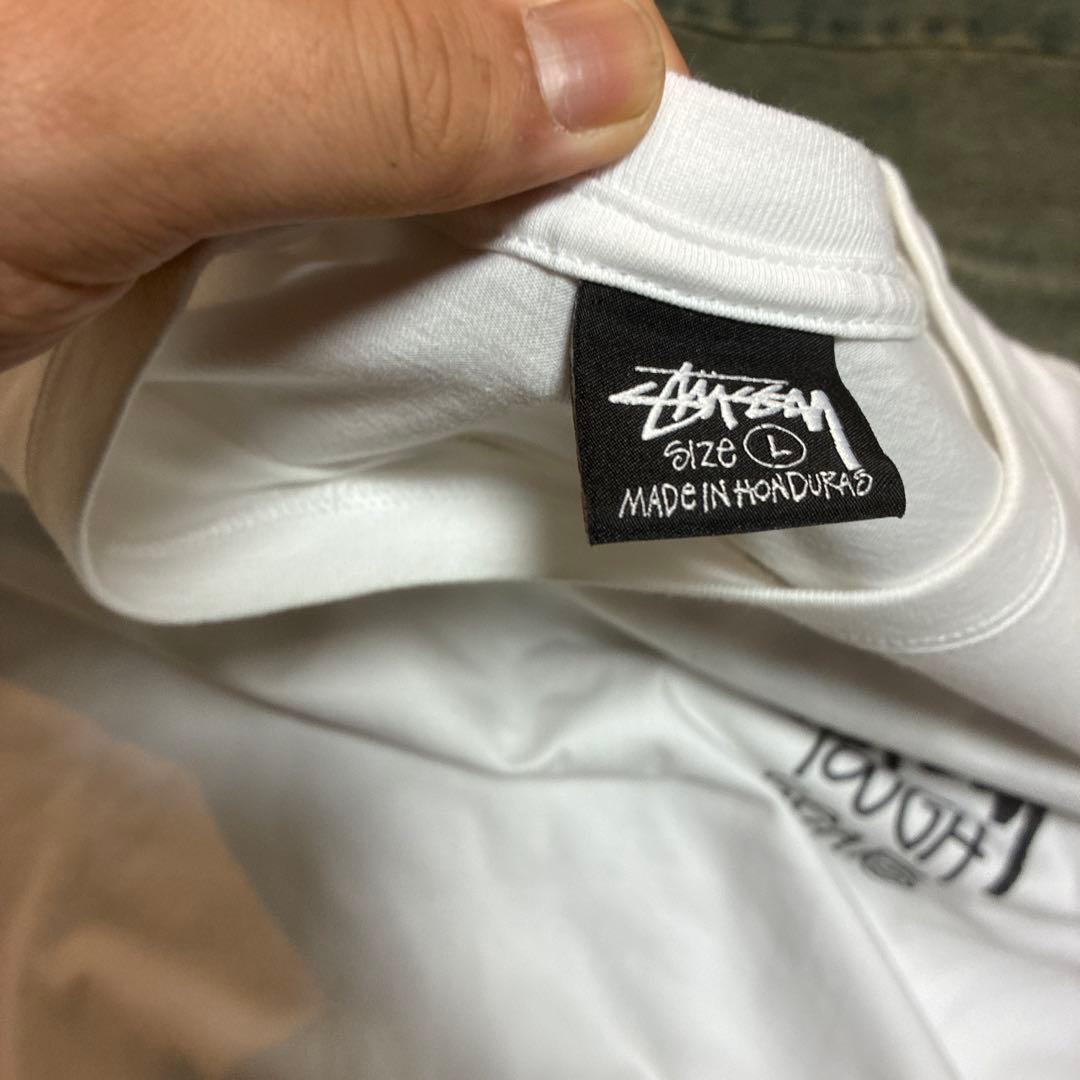 Stussy Tough Gear Tシャツ L ホワイト