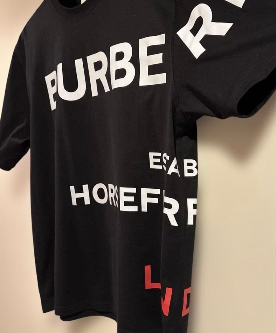 本日限定　BURBERRY ブラック Tシャツ メンズLサイズ