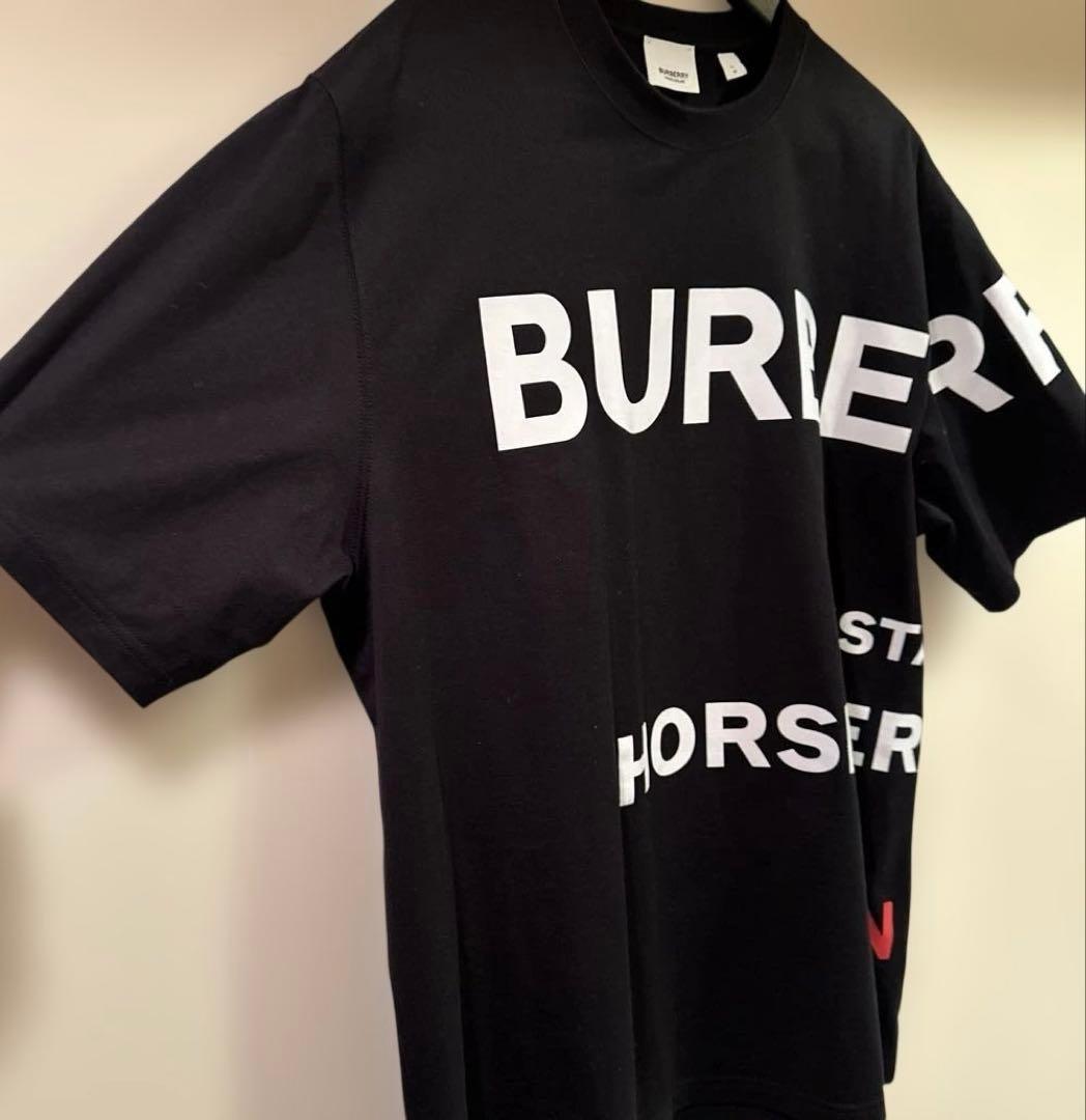 本日限定　BURBERRY ブラック Tシャツ メンズLサイズ