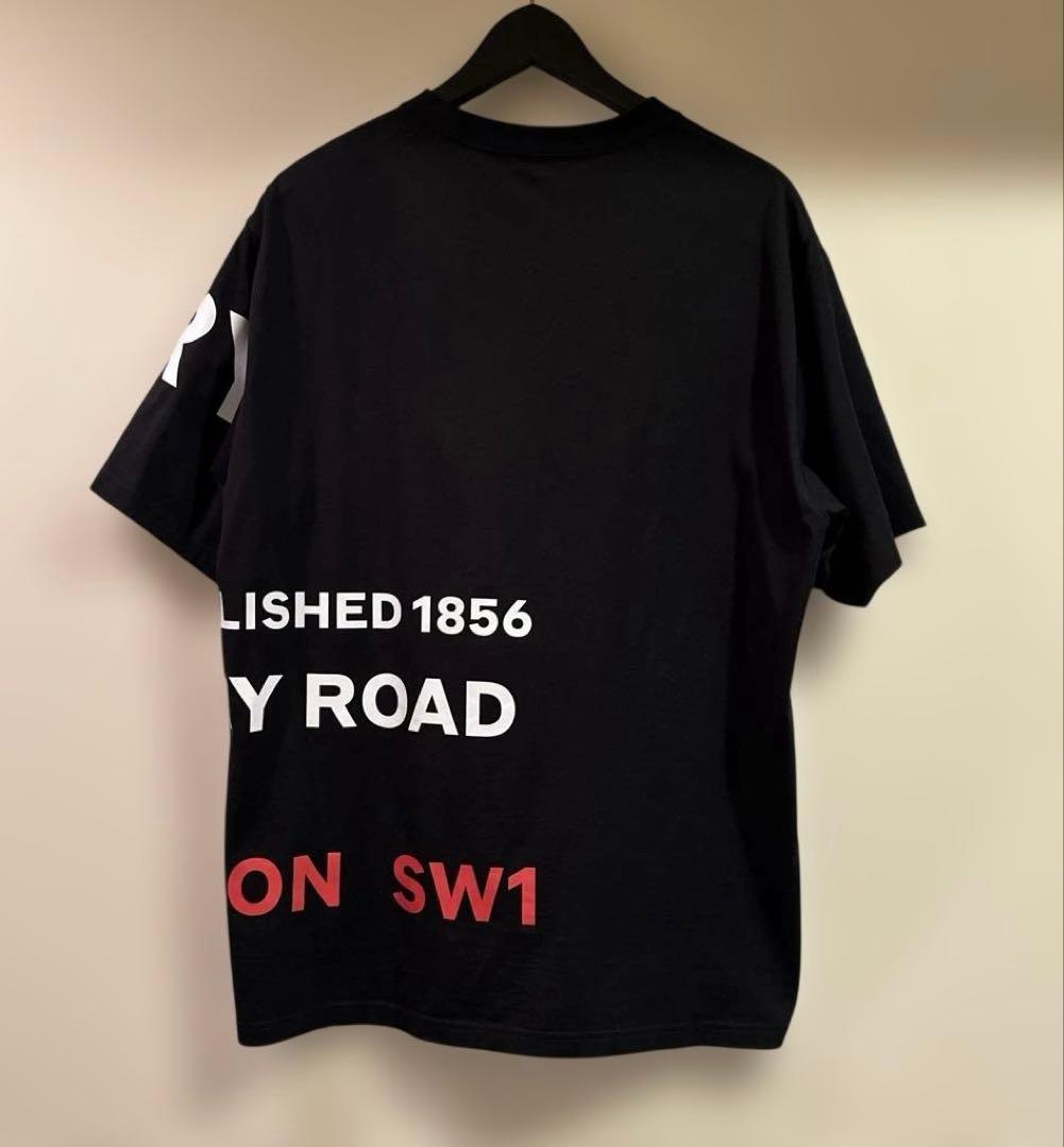 本日限定　BURBERRY ブラック Tシャツ メンズLサイズ
