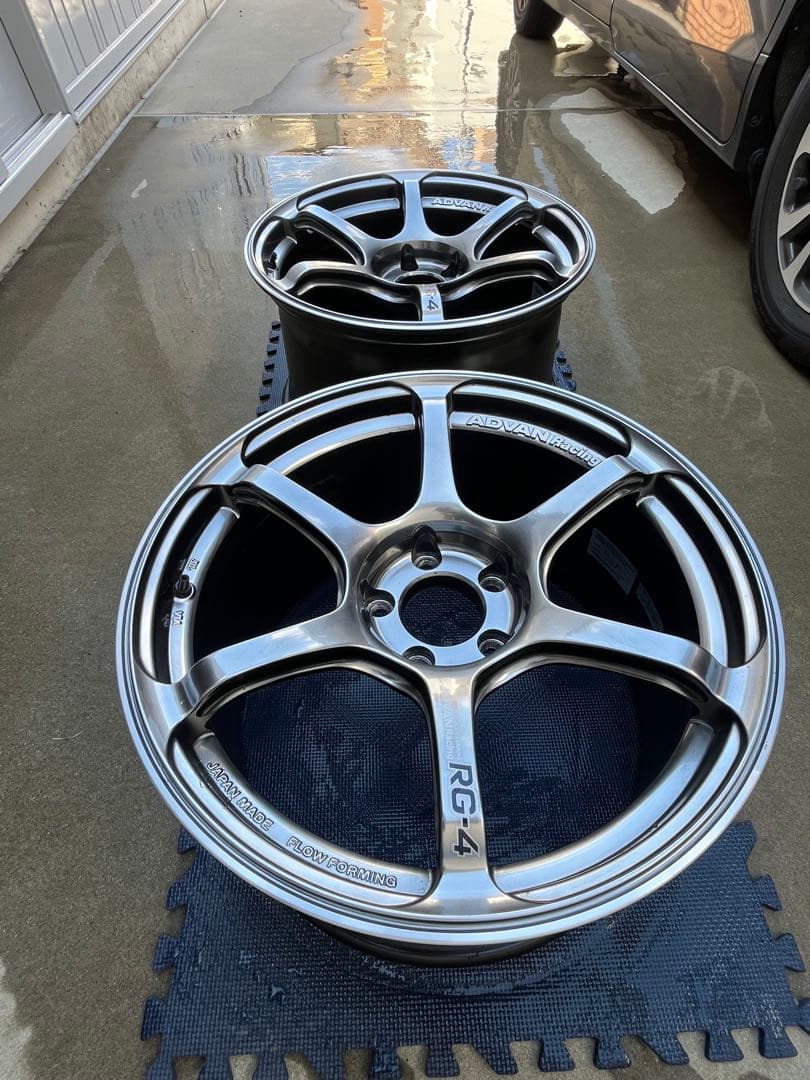 ADVAN RACING RG-4 10J+35 2本セット①アドバンレーシング