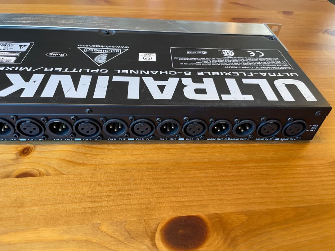 配信機器・PA機器・レコーディング機器 BEHRINGER ULTRALINK PRO MX882