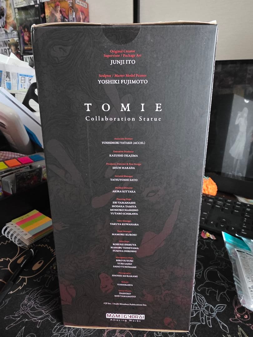 TOMIE 伊藤潤二×藤本圭紀 富江 コラボレーション・スタチュー フィギュア