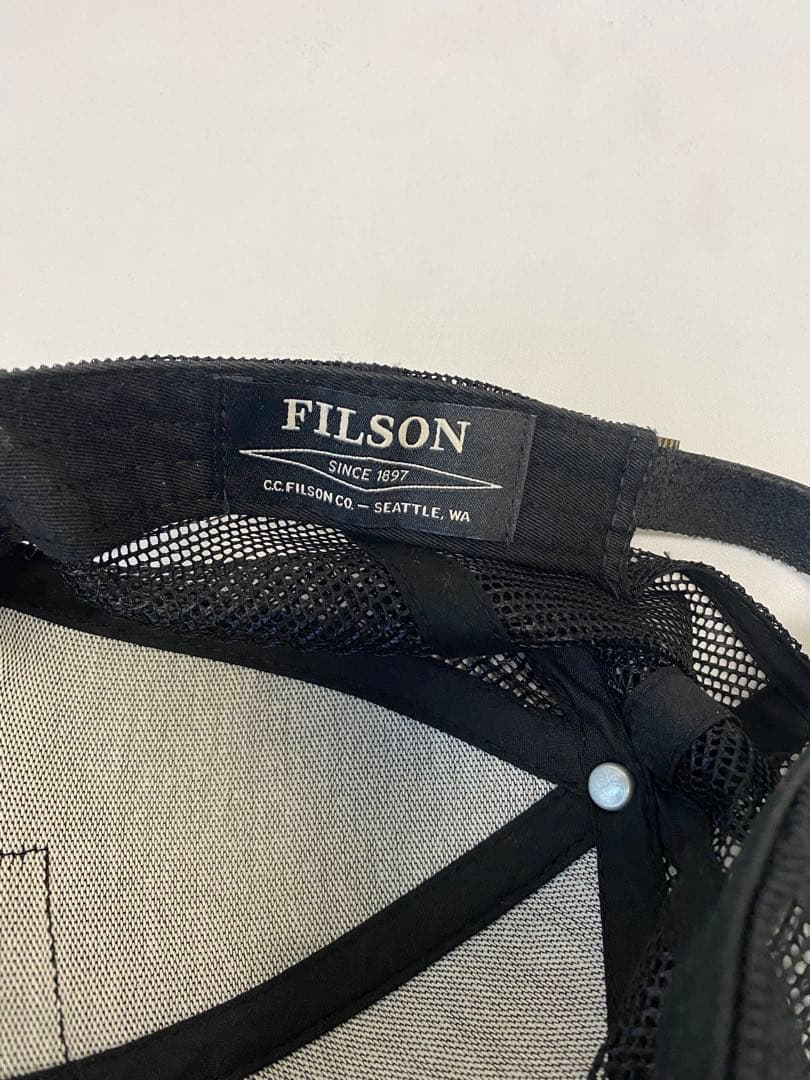 FILSON メッシュキャップ ブラック