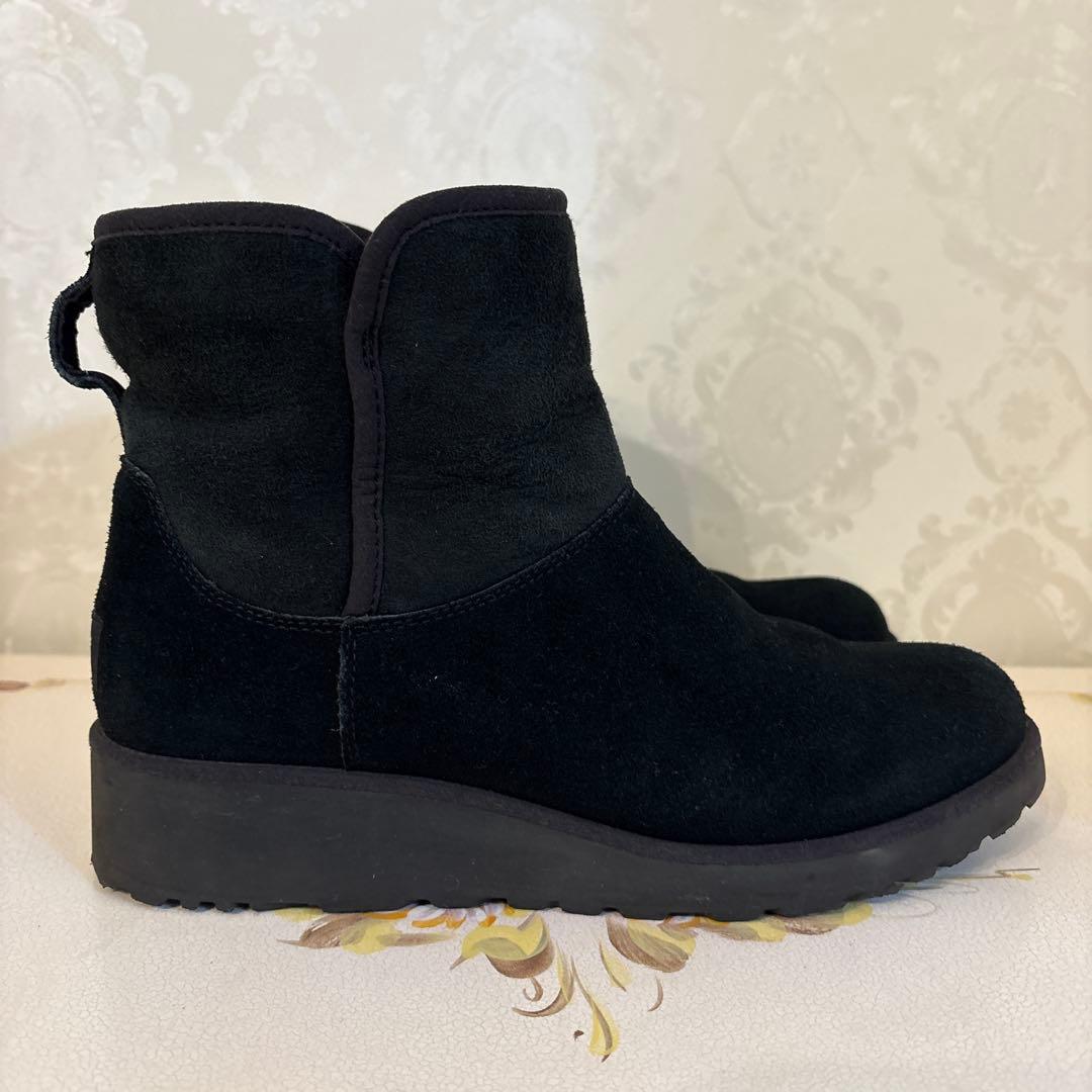 UGG ブラックムートンブーツ 26㌢