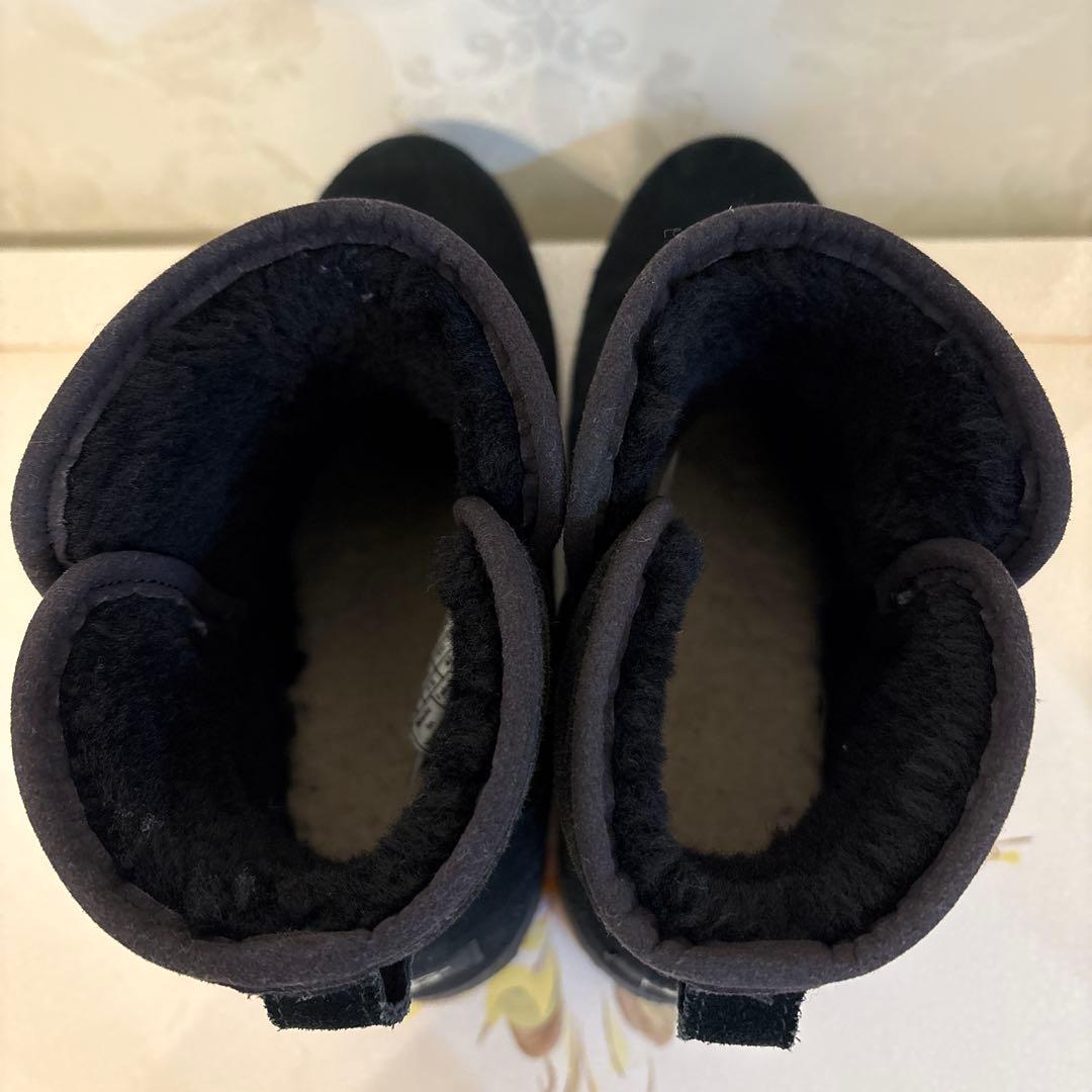 UGG ブラックムートンブーツ 26㌢