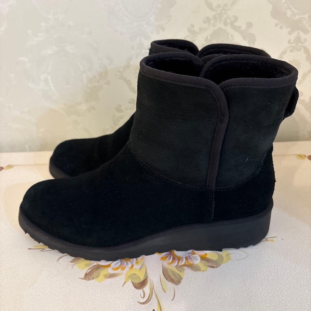 UGG ブラックムートンブーツ 26㌢