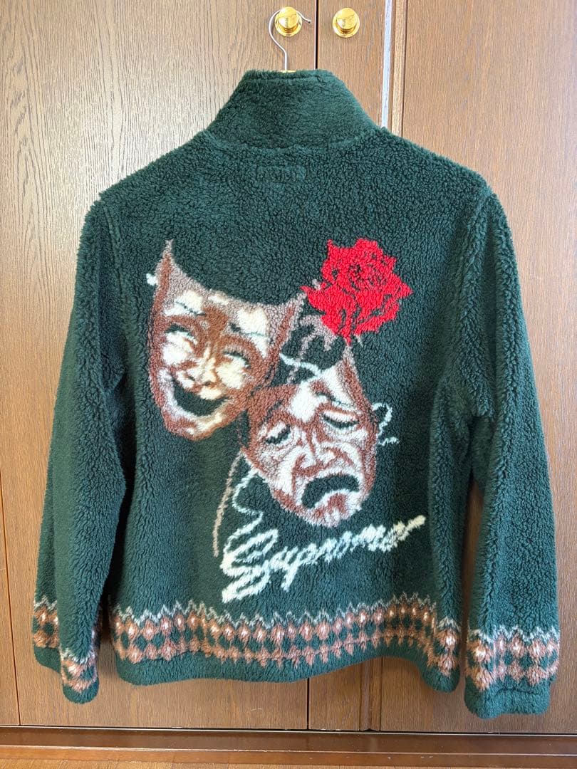Supreme Drama Mask Fleece Jacket S 美品