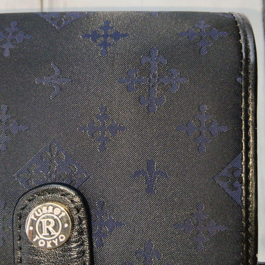 russet soeru モノグラム 折り財布