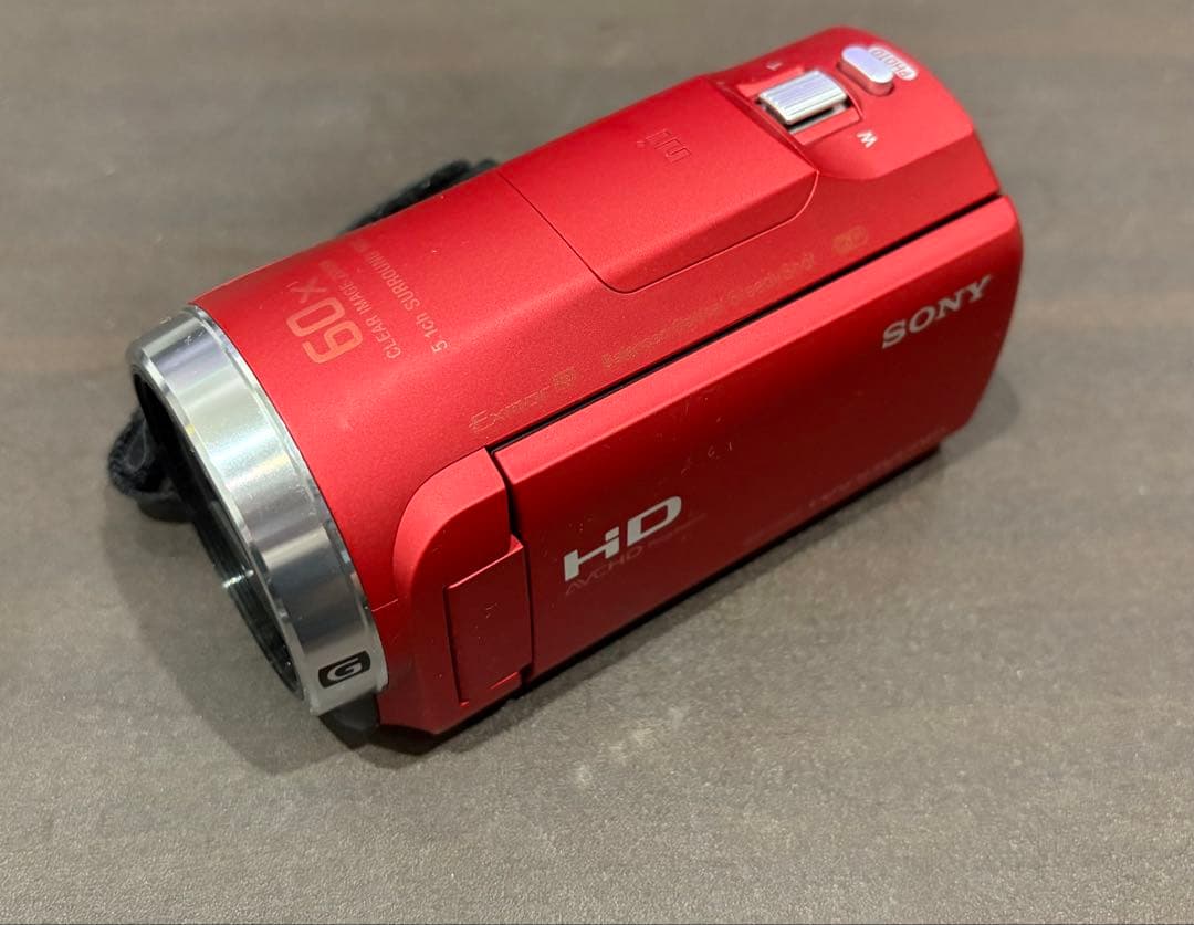 Sony HDR-CX680 レッド ビデオカメラ本体　NP-FV100A
