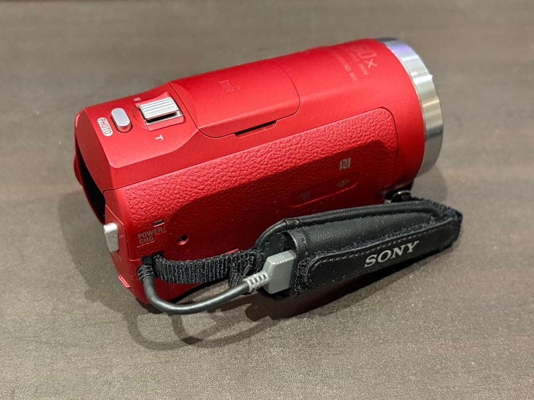 Sony HDR-CX680 レッド ビデオカメラ本体　NP-FV100A
