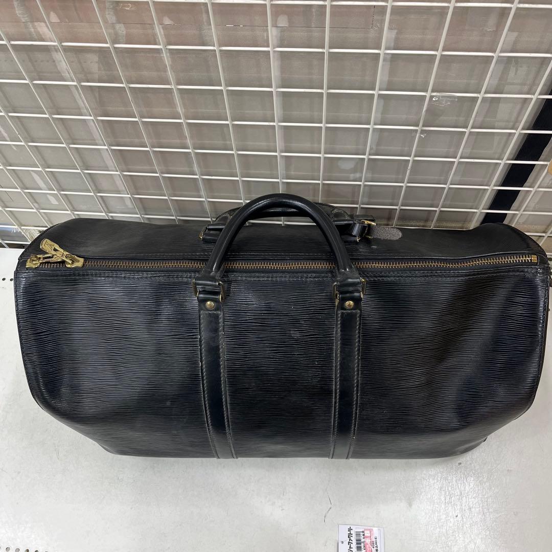 ルイヴィトン　キーポル50　エピ　ノワール　旅行かばん　ボストンバッグ　270