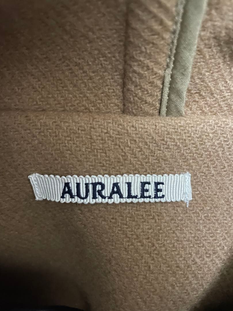 【AURALEE】HEAVY MELTON DUFFLE COAT