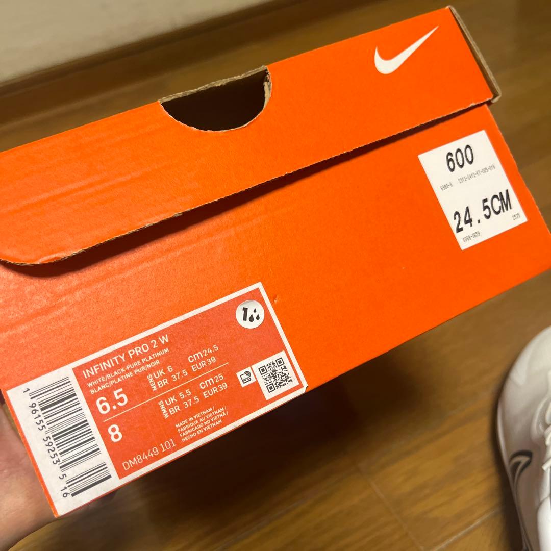NIKEレディースゴルフシューズ24.5センチ美品