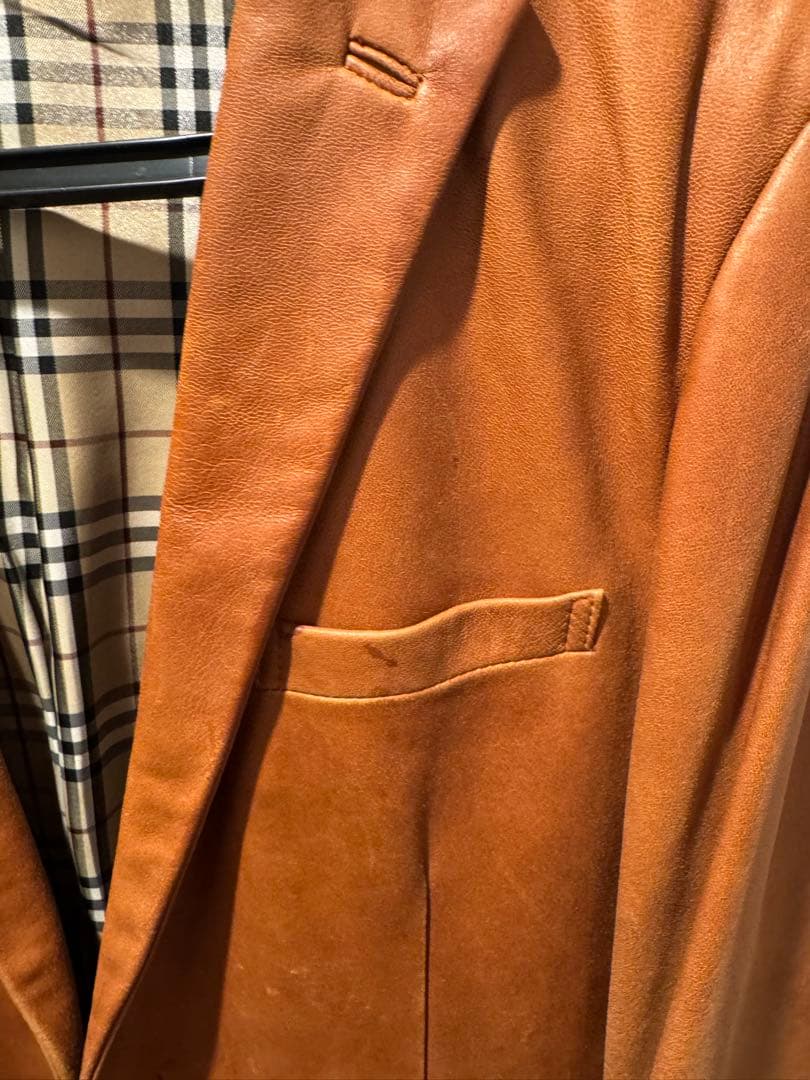 Burberry Blacklabel レザージャケット