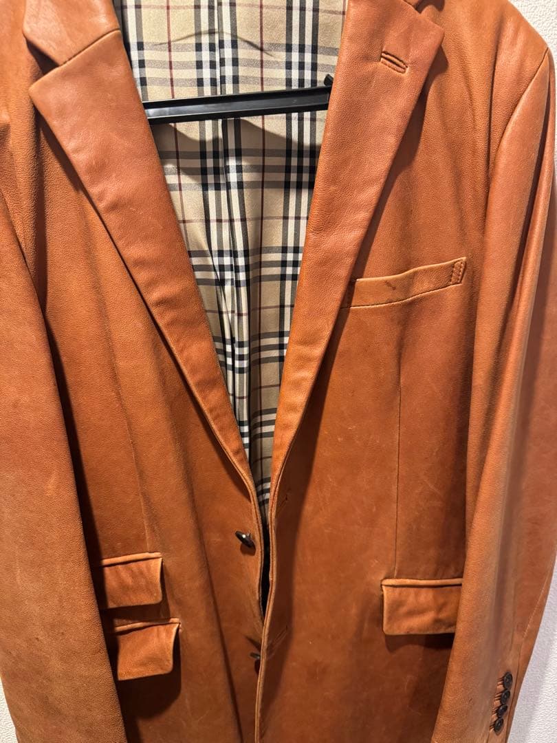 Burberry Blacklabel レザージャケット