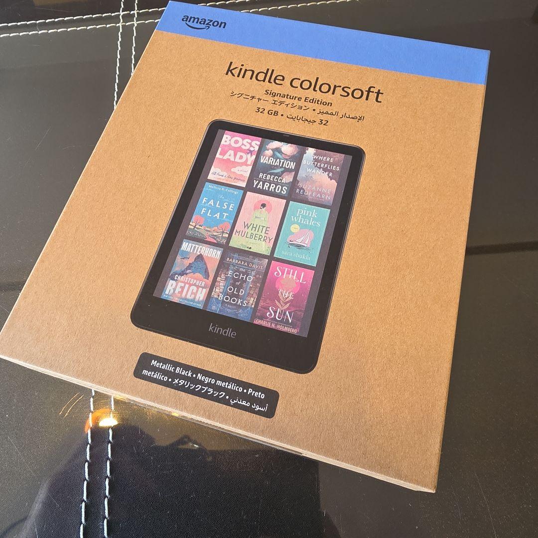 Kindle colorsoft シグニチャーエディション32GB 本体ケース付