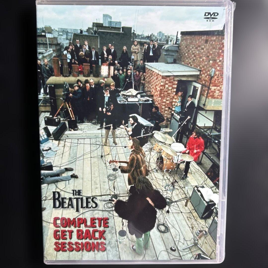 送料無料　未開封品　名盤　ザ-ビートルズ　ゲットバック　セッション　4DVD