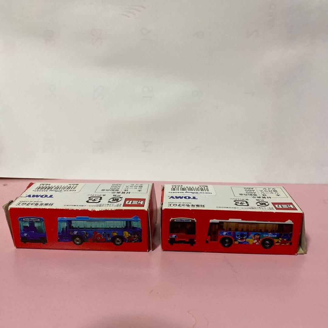 ディズニーリゾート トミカ ラッピングバス 4台セット