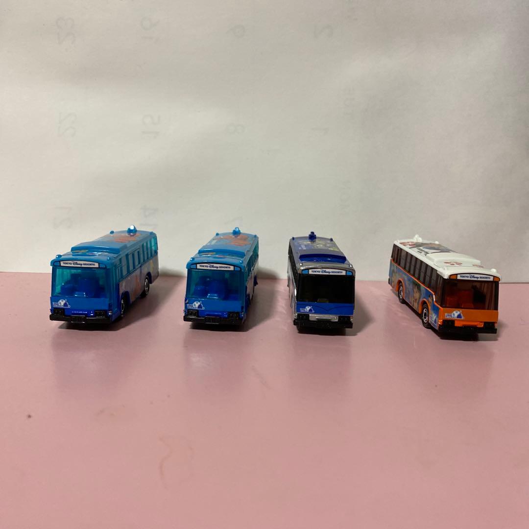 ディズニーリゾート トミカ ラッピングバス 4台セット