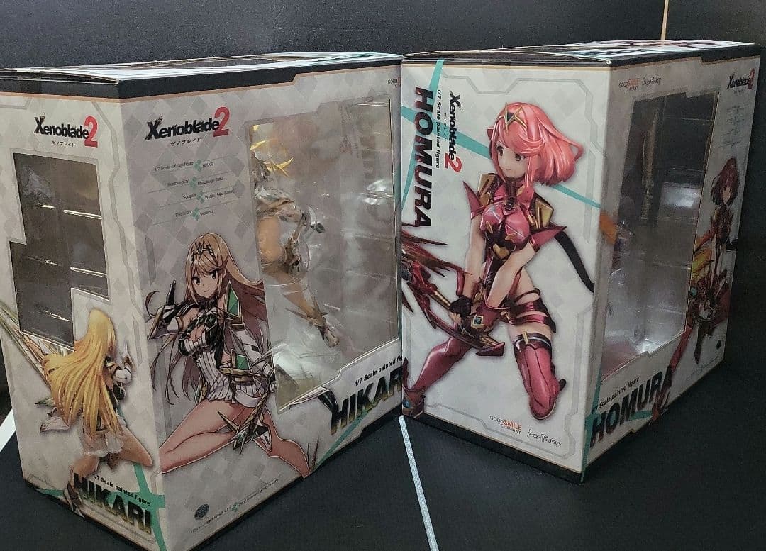 ゼノブレイド2 フィギュア ホムラ ヒカリ ニア　セット