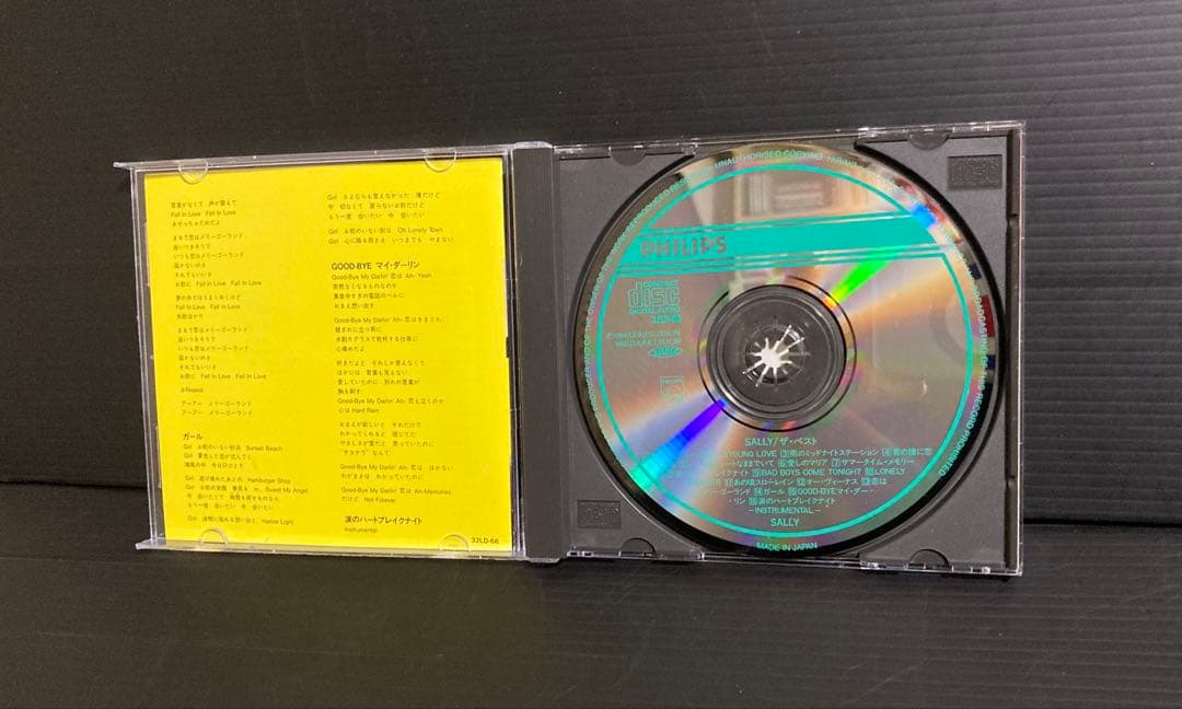 激レア SALLY THE BEST CD バージンブルー収録 オマケ付き