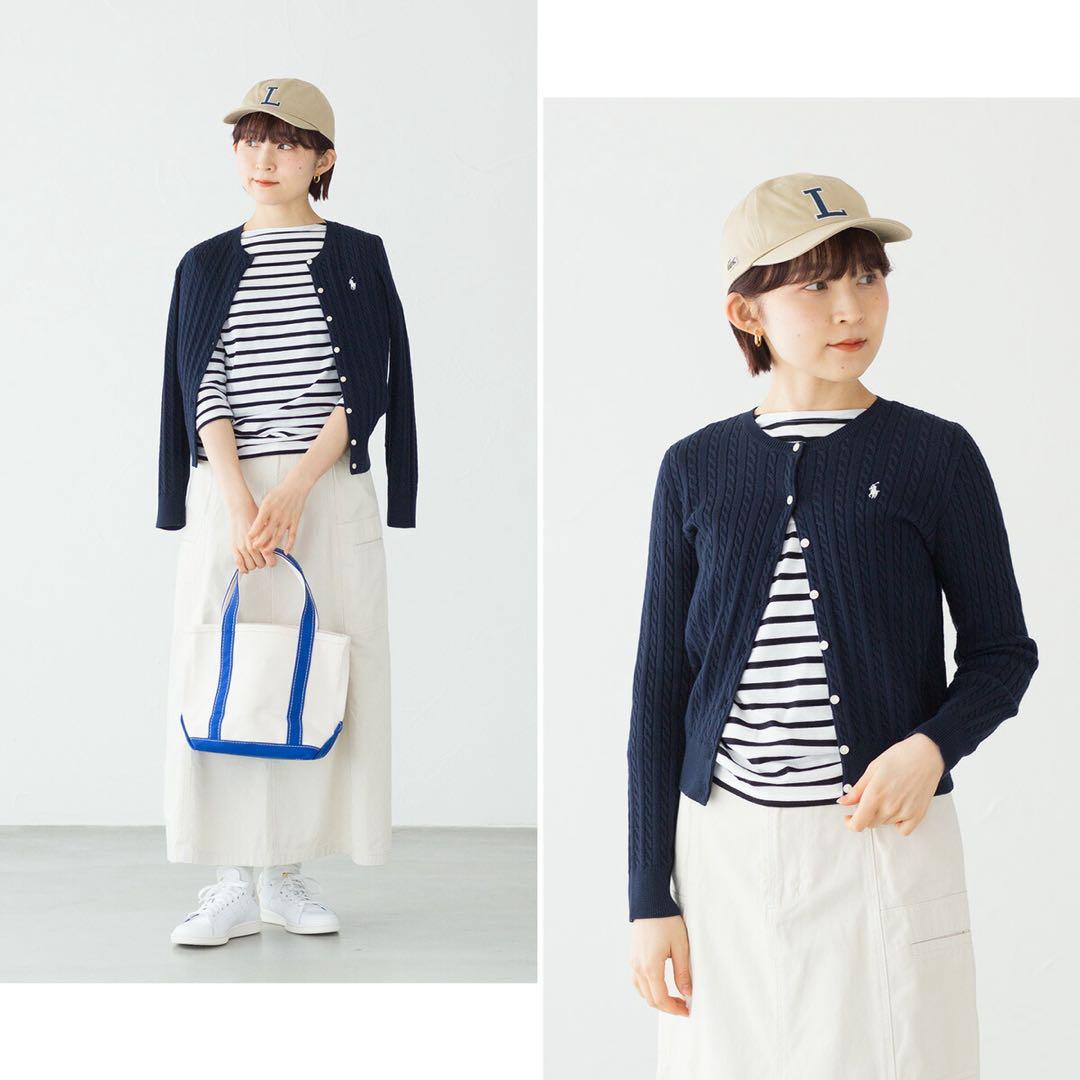 ralph lauren kids ミニケーブル コットン カーディガン キッズ