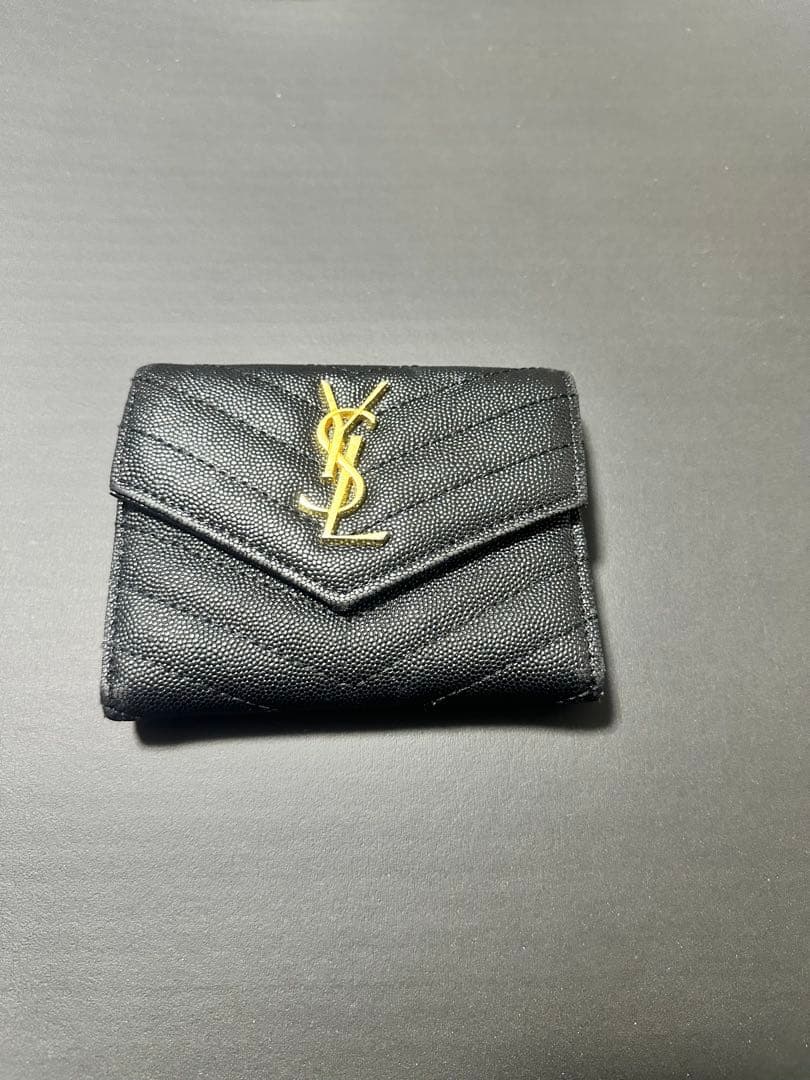 ふらわー SAINT LAURENT サンローラン カサンドラ ブラック