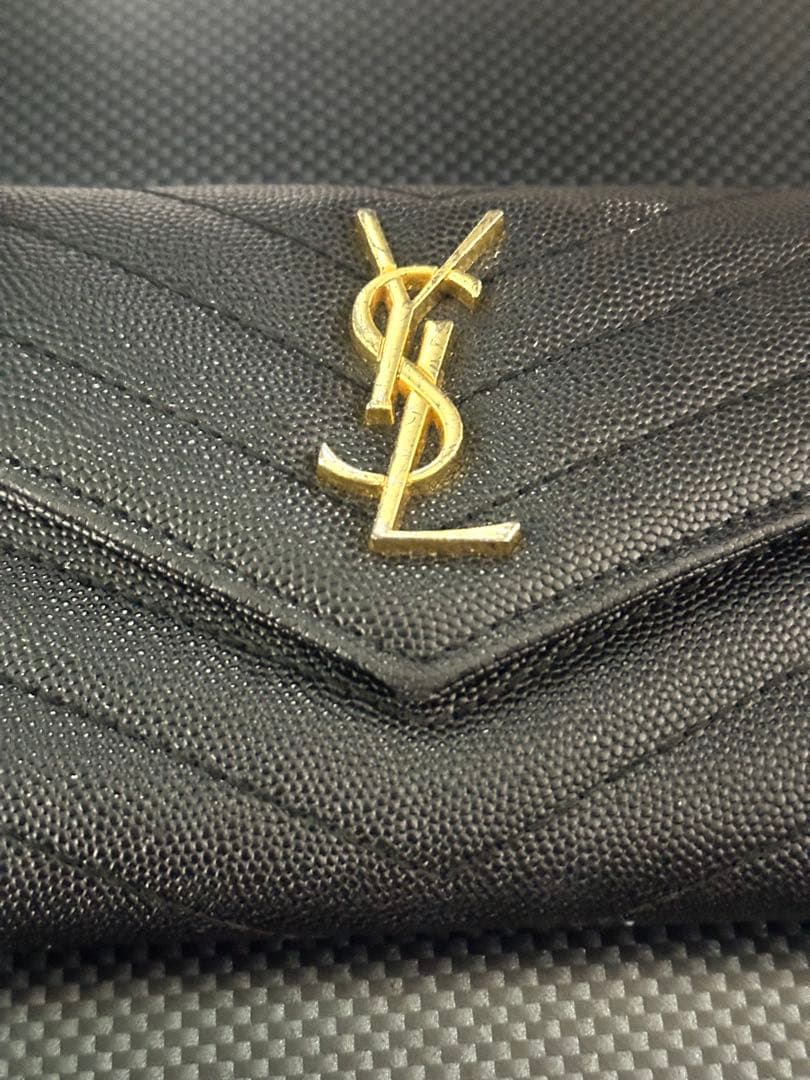ふらわー SAINT LAURENT サンローラン カサンドラ ブラック