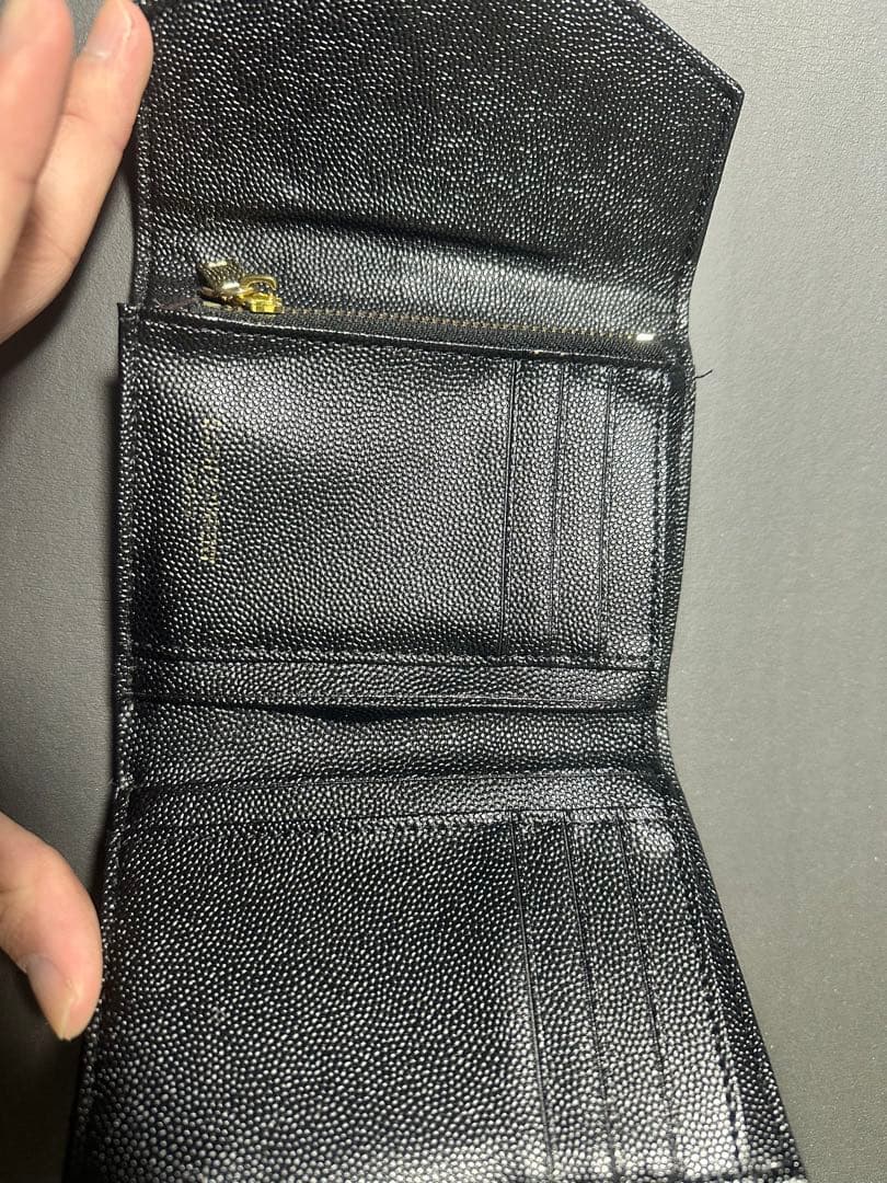 ふらわー SAINT LAURENT サンローラン カサンドラ ブラック