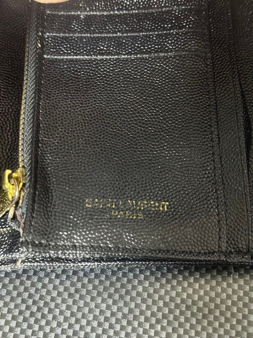 ふらわー SAINT LAURENT サンローラン カサンドラ ブラック