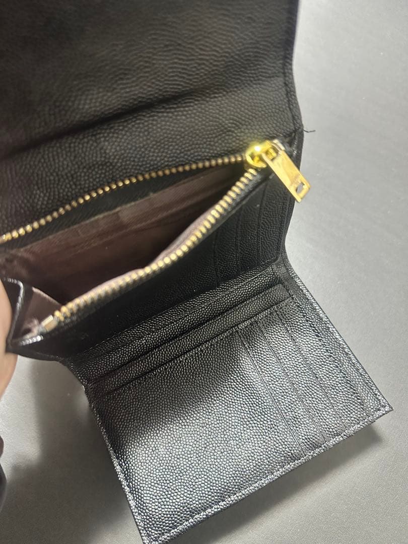 ふらわー SAINT LAURENT サンローラン カサンドラ ブラック