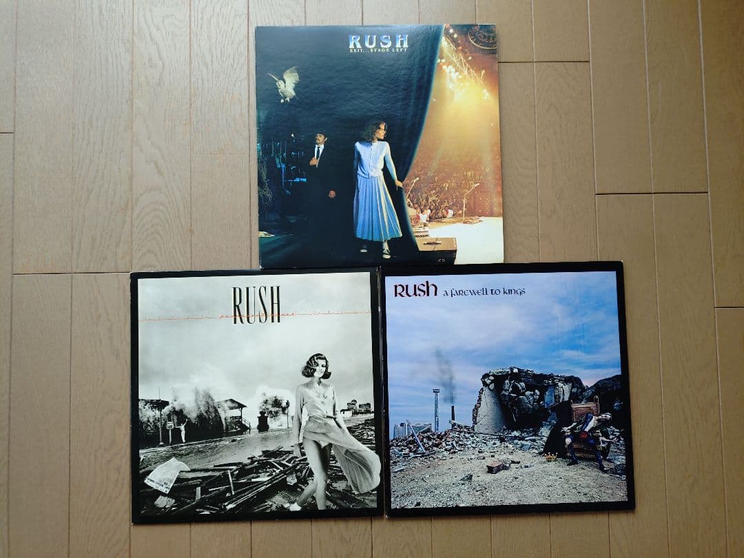 ラッシュ　LPレコード 7枚セット