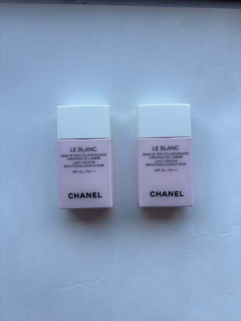【未使用】CHANEL ルブラン メークアップベース 10ロゼ 30ml 2本