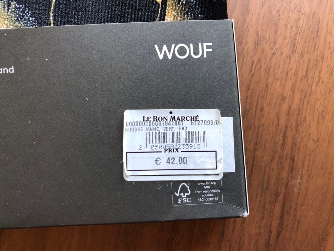 WOUF iPad Sleeve アイパッド　スリーブ　ケース