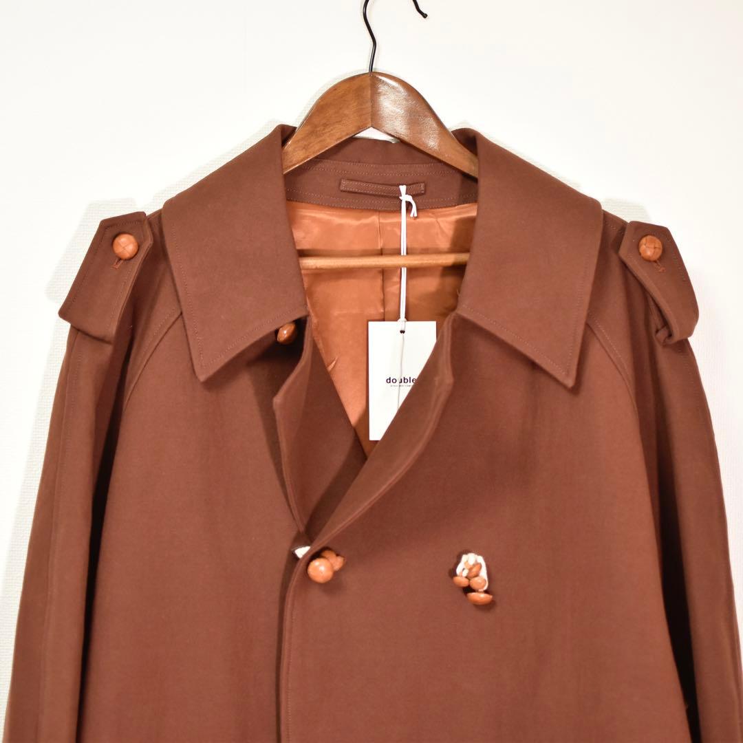 新品 doublet WOOD YARN TRENCH COAT 希少