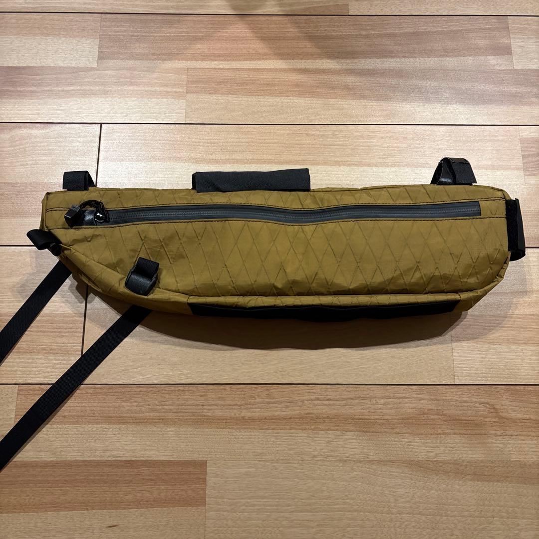 FAIRWEATHER frame bag X-PAC コヨーテフレームバッグ