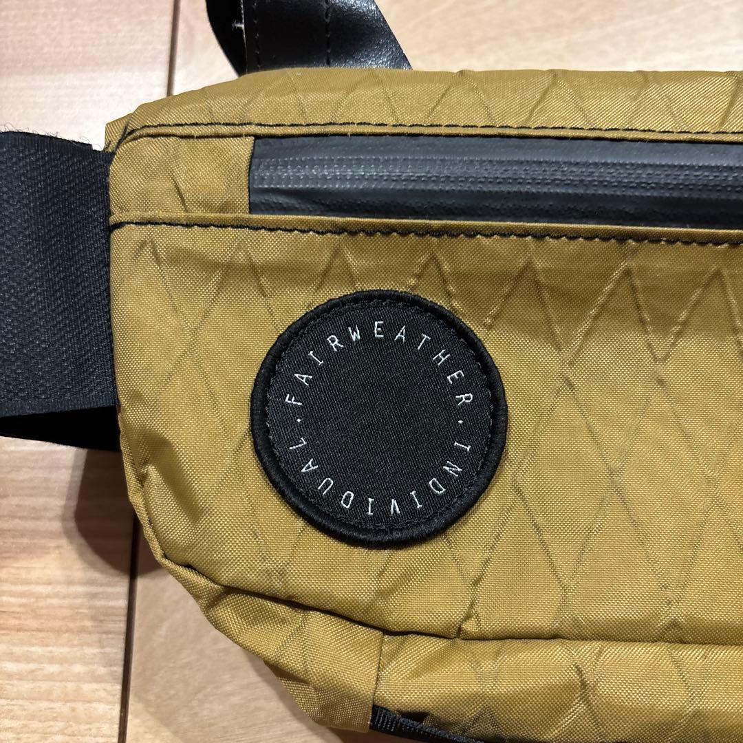 FAIRWEATHER frame bag X-PAC コヨーテフレームバッグ