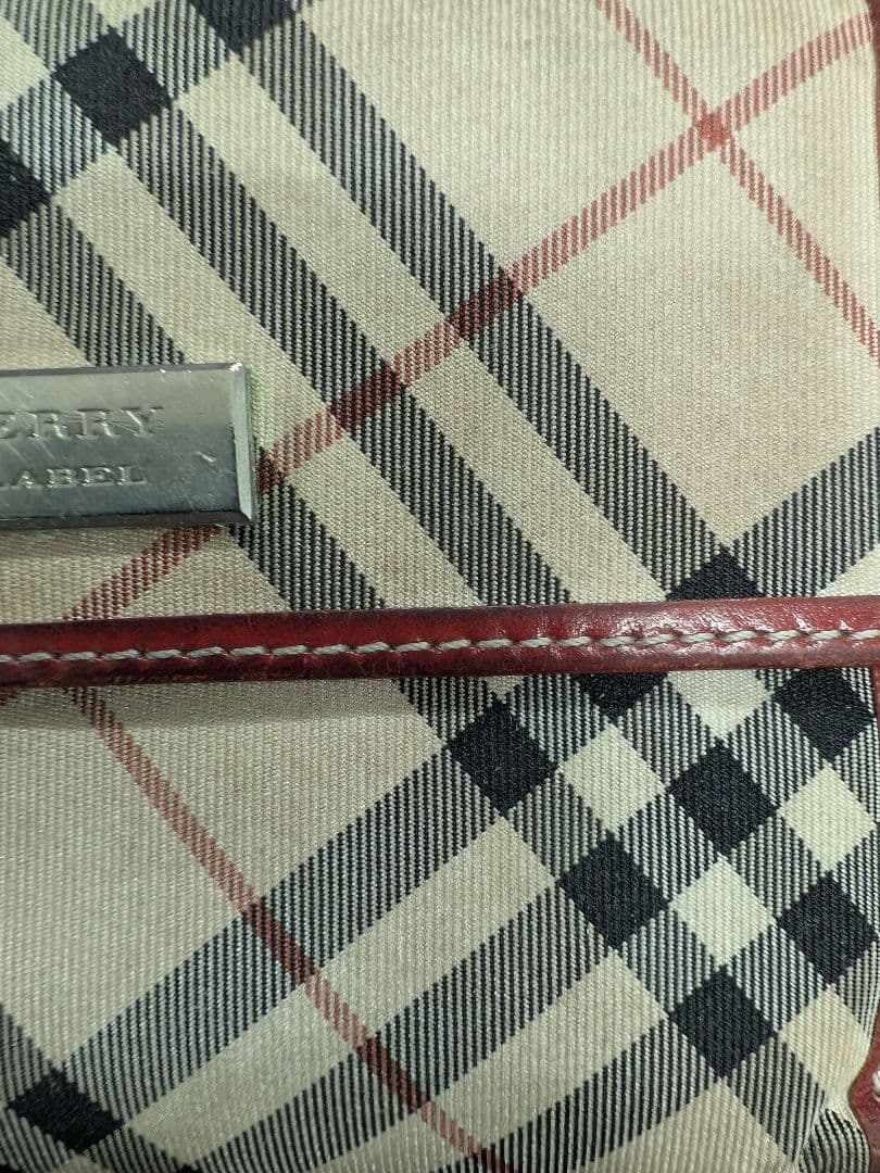 BURBERRY BLUE LABEL 二つ折り財布 ノバチェック 財布