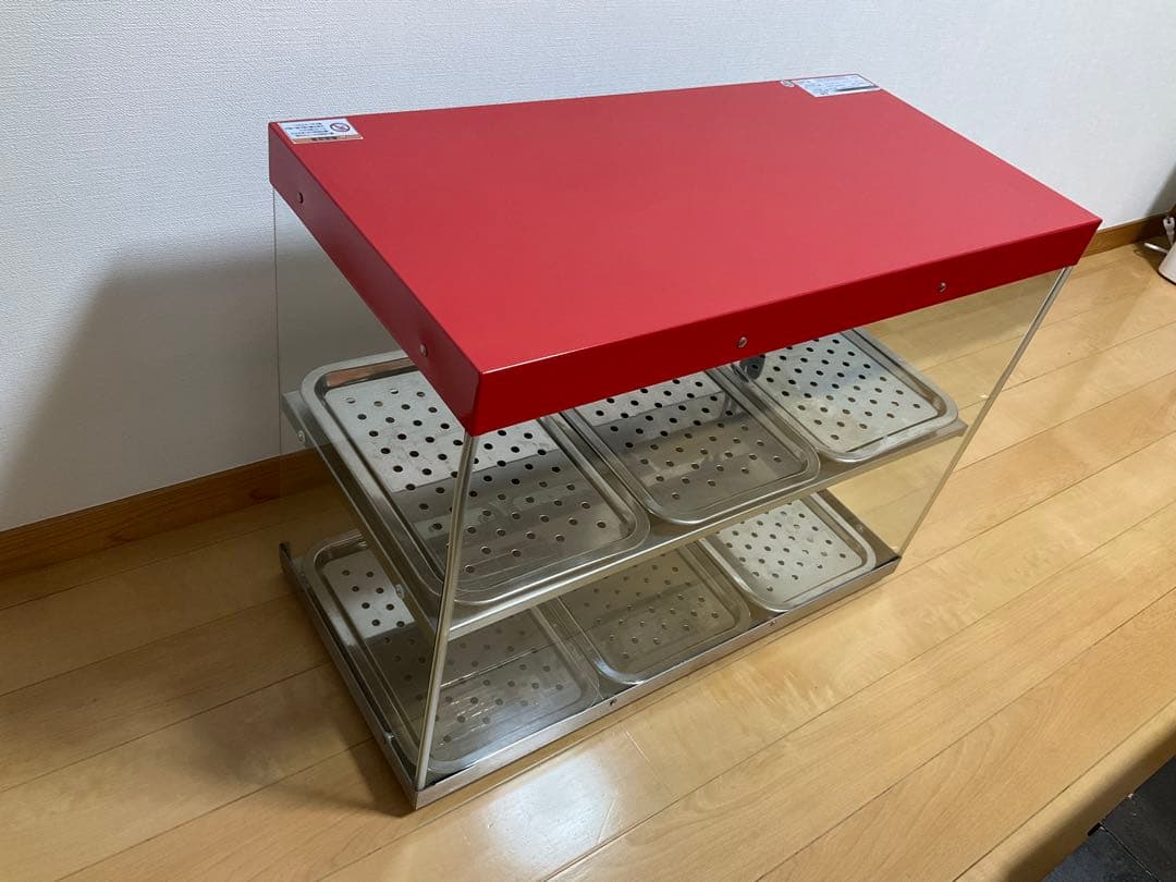 【送料無料】ホットショーケース 2段PRO-62HG 業務用 保温ショーケース