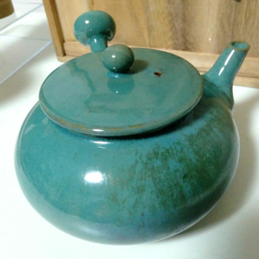 上野(あがの)焼　15代 熊谷本窯　小笠原流宗家指定 ヴィンテージ茶器セット