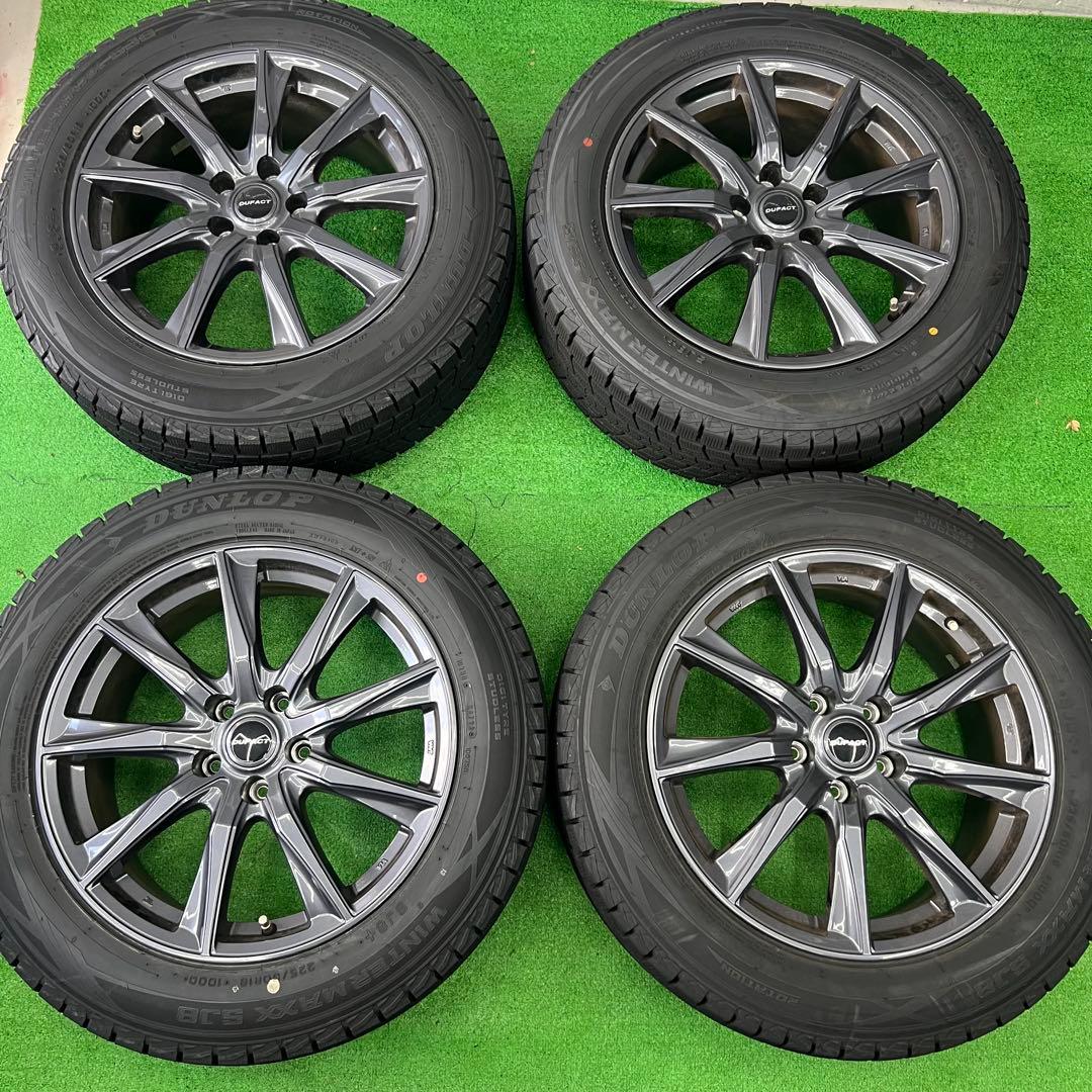 送料込 225/60R18 スタッドレス バリ溝 RAV4 SJ8