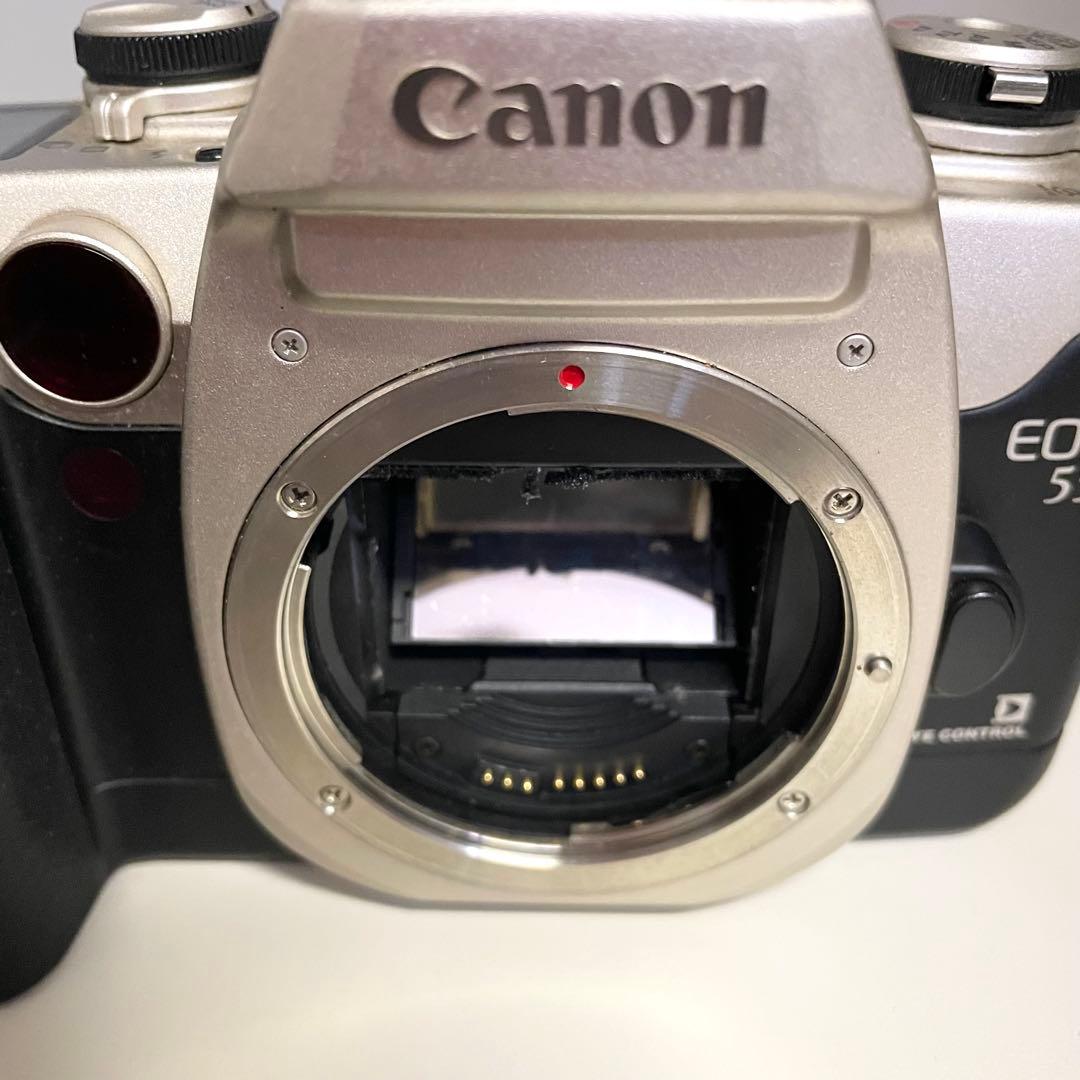 ☆ジャンク品 Canon EOS 55 フィルム一眼レフカメラ レンズセット